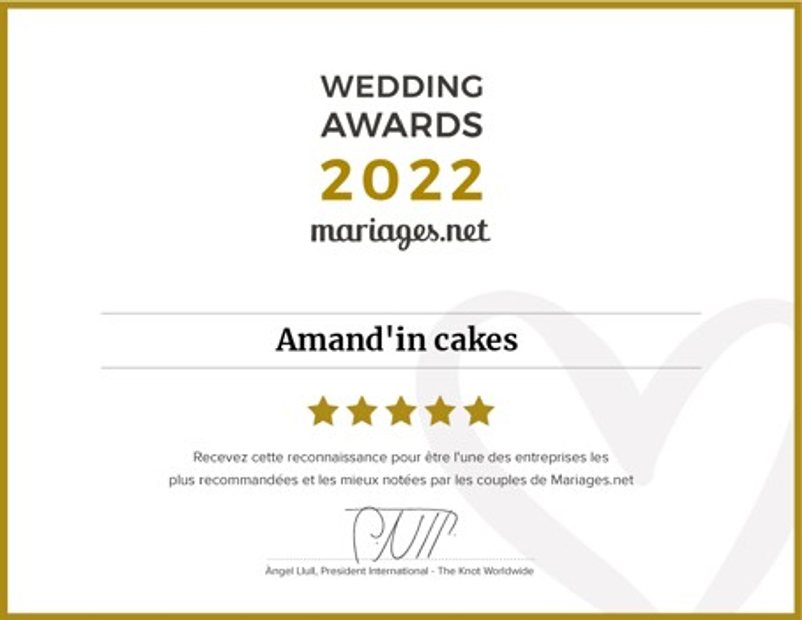 wedding awards 2022